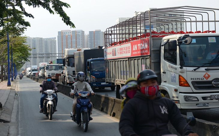 TP.HCM mở rộng đường Đồng Văn Cống để kéo giảm kẹt xe vào cảng Cát Lái