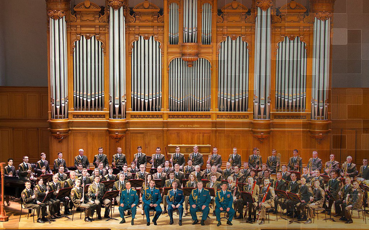 Dàn nhạc Lực lượng vệ binh quốc gia Nga lần đầu tiên biểu diễn tại Việt Nam
