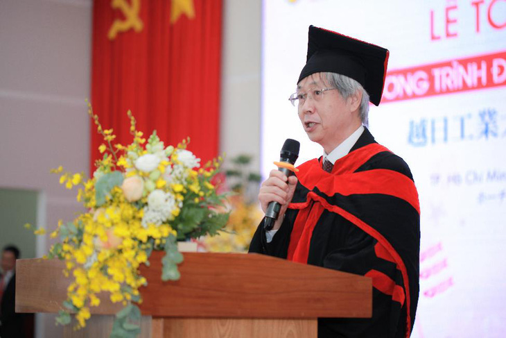 Long trọng lễ tốt nghiệp khóa đầu tiên chương trình Đại học theo chuẩn Nhật Bản - Ảnh 5.