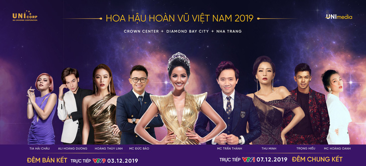 Thu Minh, Trọng Hiếu diễn tại chung kết Hoa hậu Hoàn vũ Việt Nam 2019 - Ảnh 3.