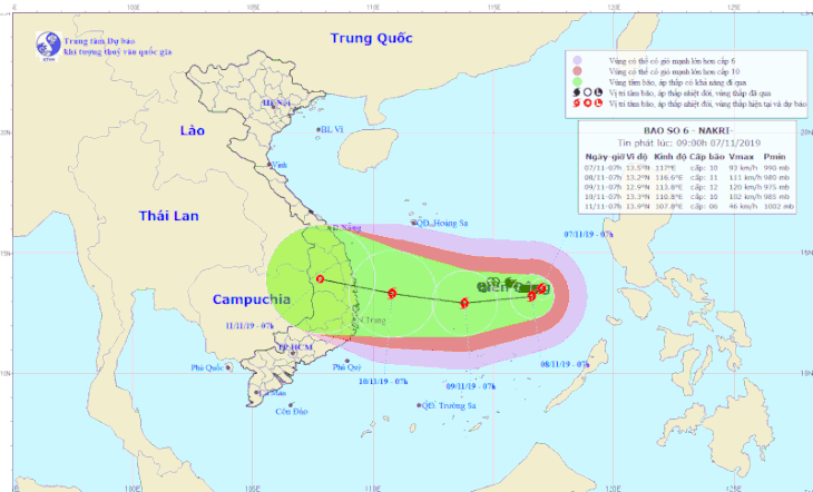 Tại sao bão số 6 có đường đi khác thường, từ Đông sang Tây? - Ảnh 1.
