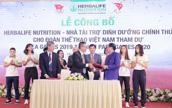 Herbalife Nutrition tài trợ cho vận động viên Việt Nam tham dự SEA Games 2019 và ASEAN Para Games 20 - Ảnh 1.
