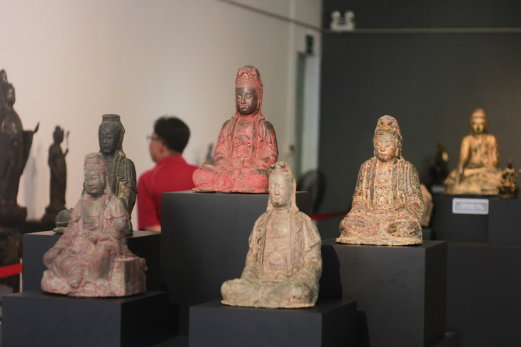 Cuộc hội ngộ của 80 pho tượng Phật cổ - Ảnh 1.
