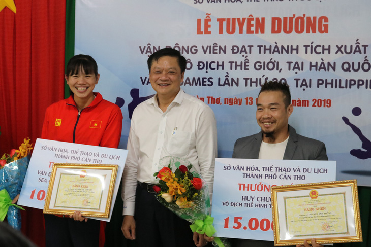 Cần Thơ thưởng nóng, tặng bằng khen cho Ánh Viên và VĐV đoạt huy chương - Ảnh 1.