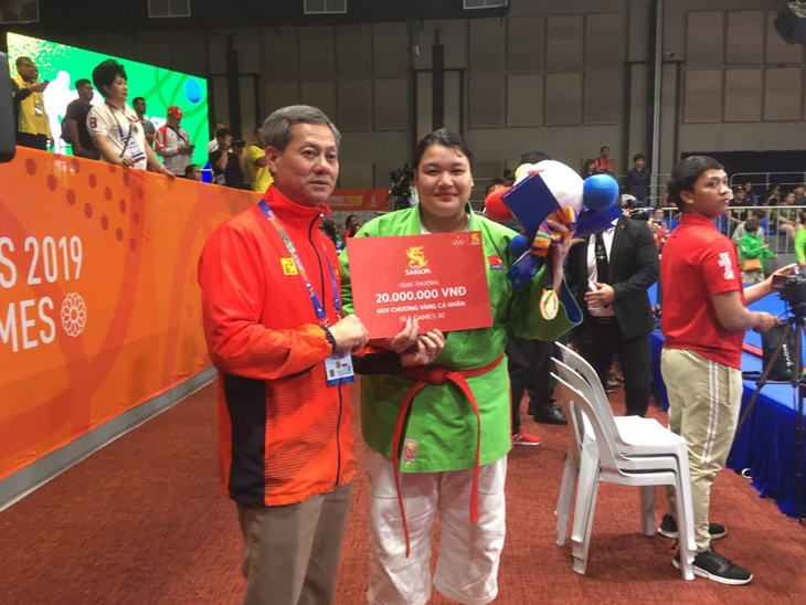 Bia Saigon thưởng nóng cho mỗi vận động viên giành huy chương vàng - Ảnh 5.
