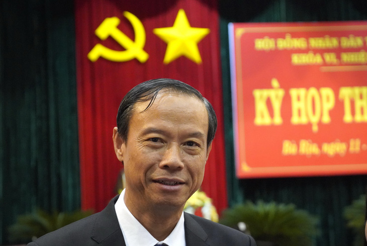 Ông Nguyễn Văn Thọ giữ chức chủ tịch UBND tỉnh Bà Rịa - Vũng Tàu - Ảnh 1.