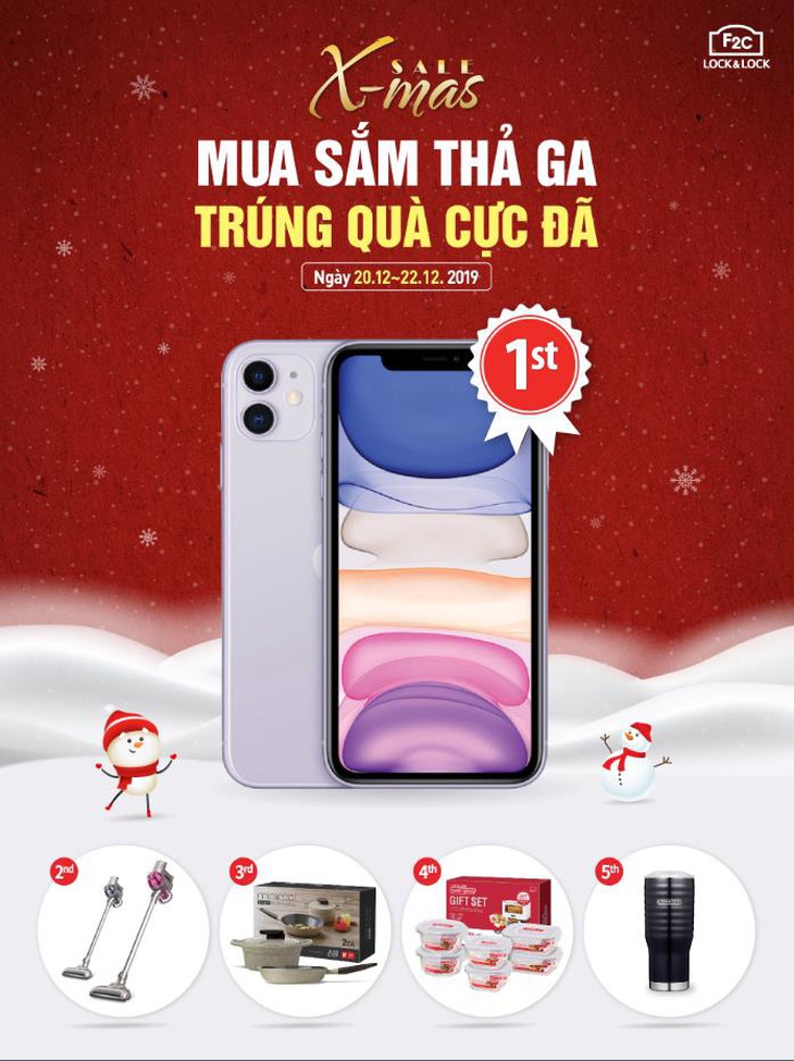 LOCK&LOCK giảm giá lên đến 50% nhân dịp Giáng sinh - Ảnh 2.