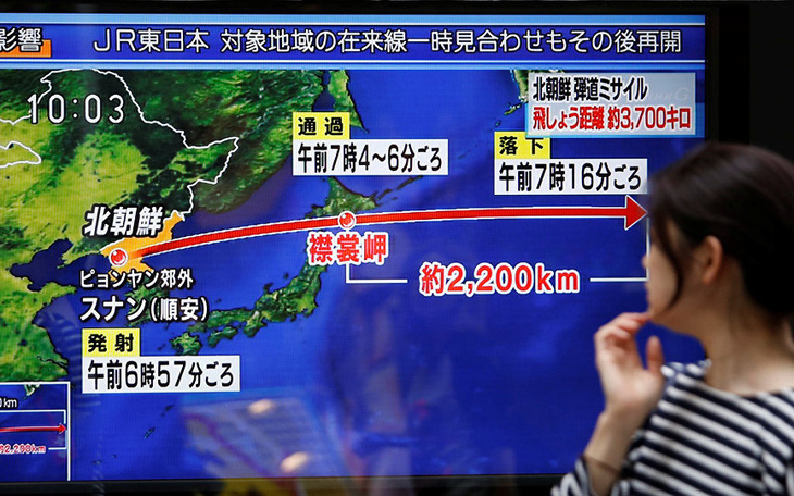 Truyền hình Nhật đưa tin nhầm vụ Triều Tiên phóng tên lửa làm "quà Giáng sinh"