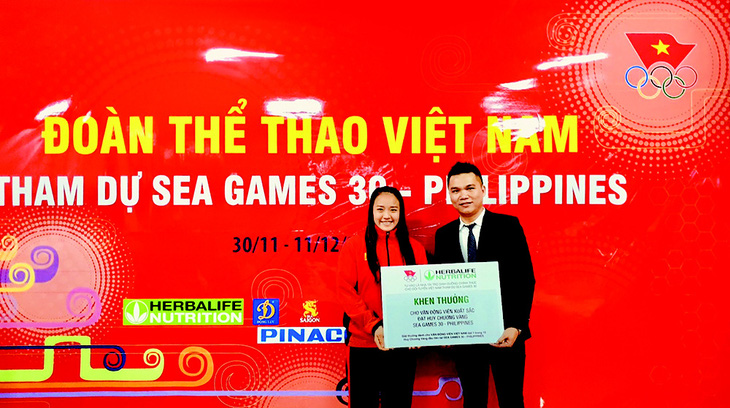 Herbalife Nutrition và VOC tổ chức Lễ xuất quân cho Đoàn Thể thao Việt Nam tham dự SEA Games 30 - Ảnh 3.