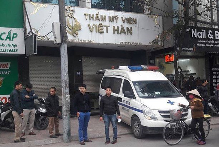 Hút mỡ ở thẩm mỹ viện, một người đàn ông tử vong - Ảnh 1.