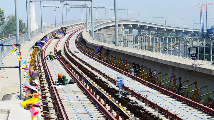 Hối hả trên công trường metro - Ảnh 12.