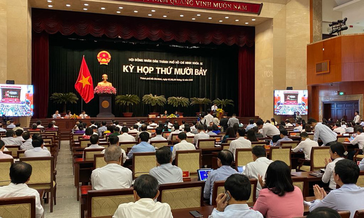 HĐND TP.HCM khai mạc kỳ họp cuối năm 2019 - Ảnh 1.