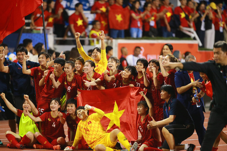 Tăng 2 bậc trên bảng xếp hạng FIFA, tuyển nữ Việt Nam vào top 32 đội mạnh thế giới - Ảnh 1.
