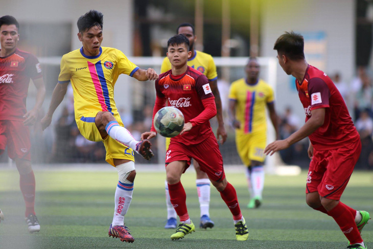U-22 VN hòa CLB Sài Gòn 1-1 trước khi dự Giải U-22 Đông Nam Á 2019 - Ảnh 1.