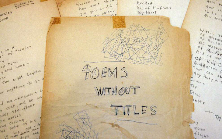 Bảo tàng Mỹ trưng bày bản thảo viết tay của Bob Dylan