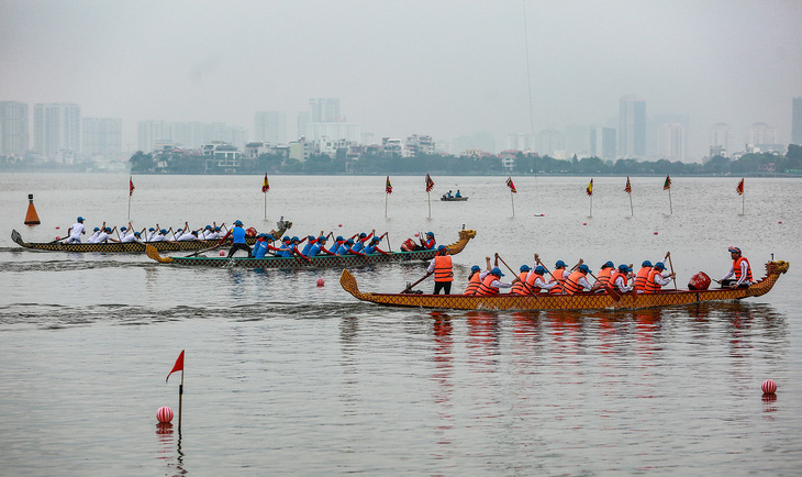 30 đội tham dự lễ hội Bơi chải thuyền rồng mở rộng 2019 - Ảnh 3.