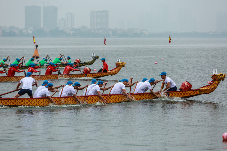 30 đội tham dự lễ hội Bơi chải thuyền rồng mở rộng 2019 - Ảnh 5.