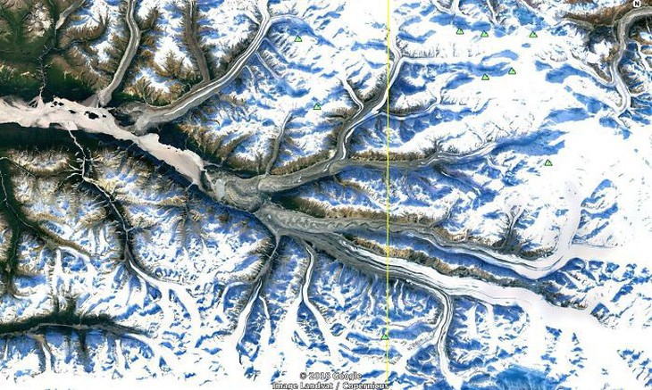 Ngắm Trái đất muôn vẻ từ Google Earth - Ảnh 1.
