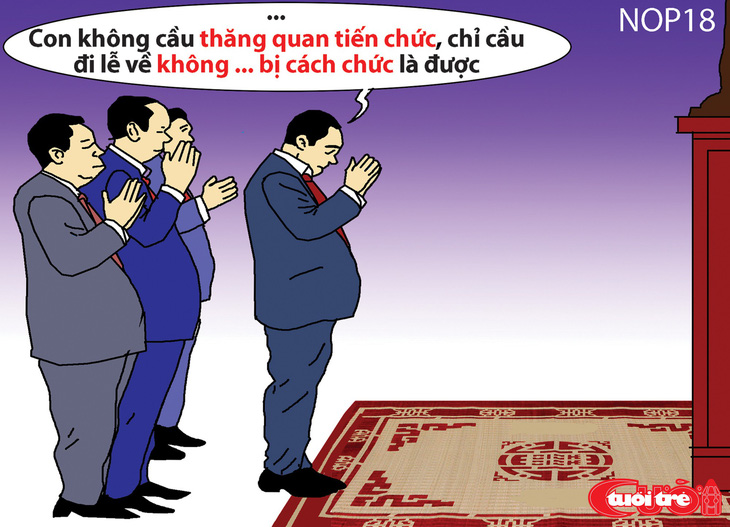 Khi quan đi lễ - Ảnh 3.