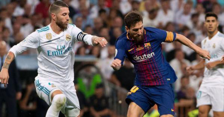 Barca chạm trán với Real ở bán kết Cúp nhà vua - Ảnh 1.