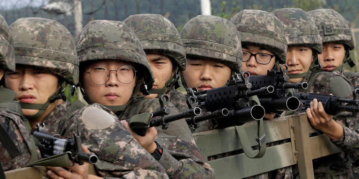Trai Hàn mong chấm dứt chiến tranh Triều Tiên để khỏi đi nghĩa vụ - Ảnh 2.