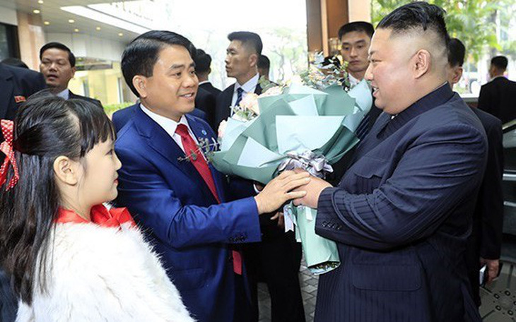 Người dân Hà Nội nồng nhiệt chào đón Chủ tịch Kim Jong Un