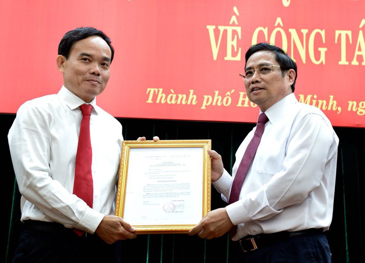 Ông Trần Lưu Quang làm phó bí thư thường trực Thành ủy TP.HCM - Ảnh 1.
