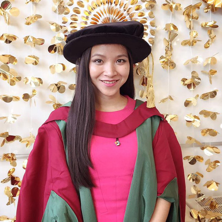Nữ quản lý khoa người Việt trẻ nhất đại học ở Anh - Ảnh 1.