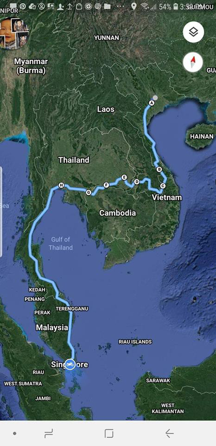 Người Việt đầu tiên chạy 4.500km từ Hà Nội đến Singapore - Ảnh 2.