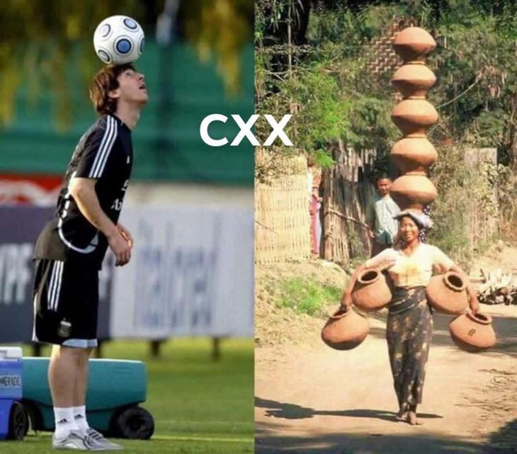 Dân mạng hào hứng với bức ảnh Messi chẳng là gì so với phụ nữ Myanmar - Ảnh 1.