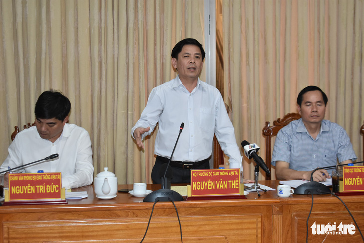 Bộ trưởng Nguyễn Văn Thể: Xây dựng, quản lý đường tránh TP Long Xuyên như cao tốc - Ảnh 2.