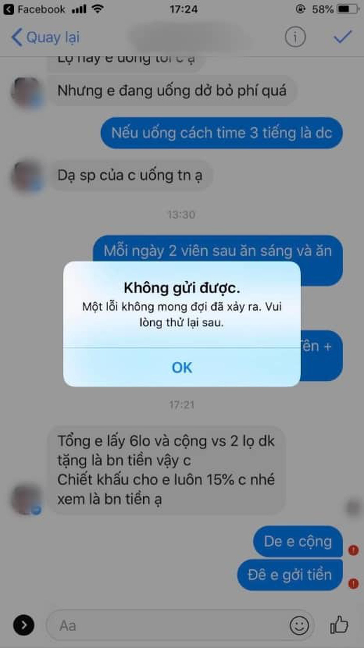 Doanh thu thiệt hại do ứng dụng trình quản lý trang facebook bị lỗi - Ảnh 1.