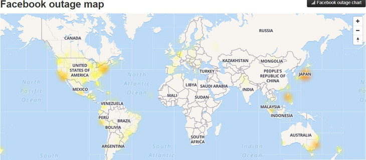Gmail, Facebook, Messenger, Instagram đồng loạt trục trặc - Ảnh 1.