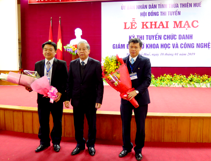 Thừa Thiên - Huế hủy kết quả thi tuyển giám đốc Sở KH-CN - Ảnh 1.