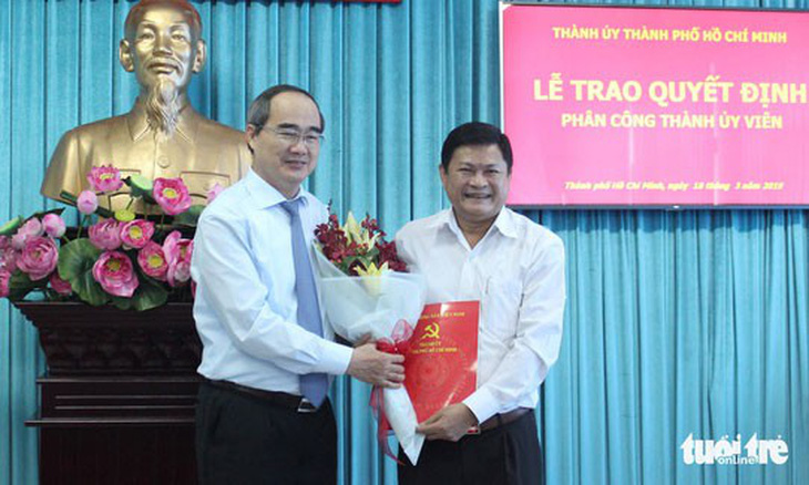 Ông Huỳnh Cách Mạng làm phó trưởng Ban tổ chức Thành ủy TP.HCM - Ảnh 1.