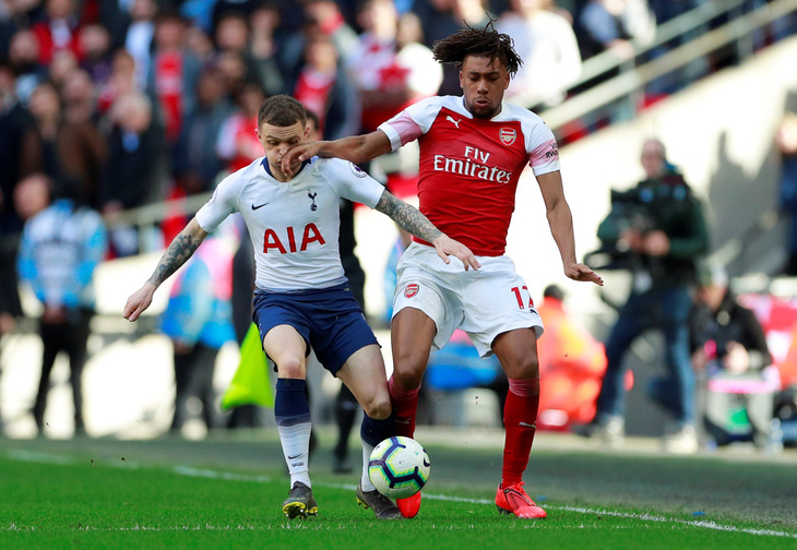 Aubameyang đá hỏng phạt đền, Arsenal chia điểm với Tottenham - Ảnh 1.