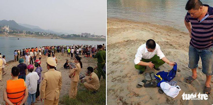 Rủ nhau tắm sông Đà, 8 học sinh chết đuối thương tâm - Ảnh 11.