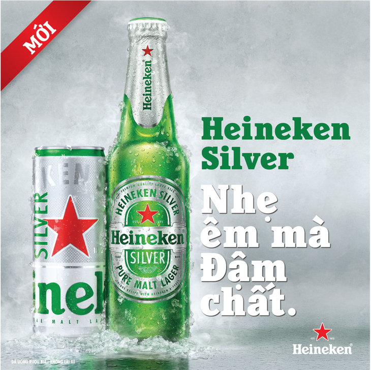 Thị trường bia Việt chào đón sản phẩm bia mới - Heineken Silver - Ảnh 2.