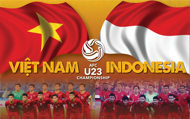 Tương quan sức mạnh U-23 Việt Nam và U-23 Indonesia