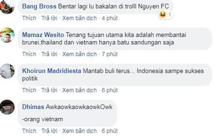 Đội nhà bít cửa, CĐV Indonesia trù ẻo Việt Nam thua Thái Lan - Ảnh 2.