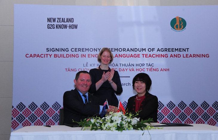 New Zealand và Việt Nam hợp tác tăng cường dạy và học tiếng Anh - Ảnh 1.