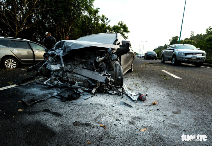 Khởi tố tài xế uống rượu, lái xe tông chết người trên đường cao tốc - Ảnh 2.