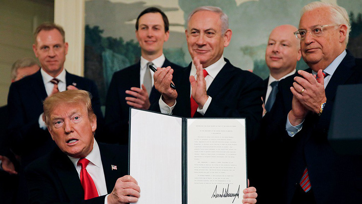 Mỹ công nhận cao nguyên Golan thuộc Israel: Lợi trước hại sau - Ảnh 1.