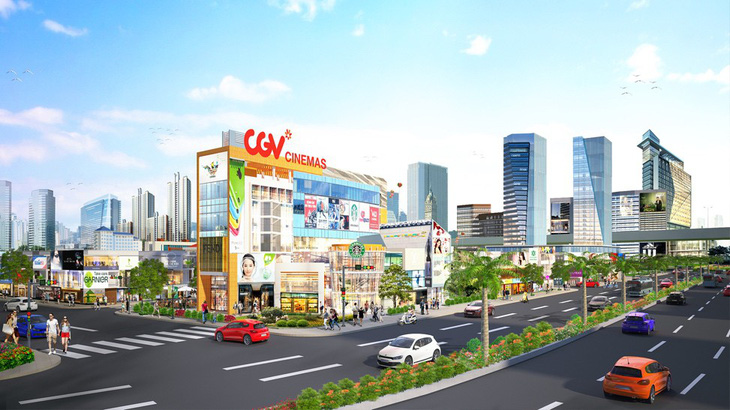 Xuất hiện đô thị thương mại ngay cửa ngõ sân bay Long Thành - Ảnh 1.
