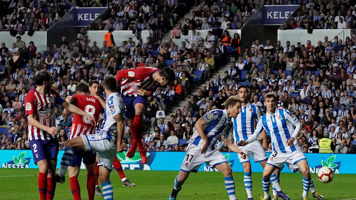 Morata tỏa sáng, Atletico kiên cường bám đuổi Barcelona - Ảnh 2.