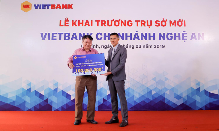 Vietbank chi nhánh Nghệ An khai trương trụ sở mới - Ảnh 2.