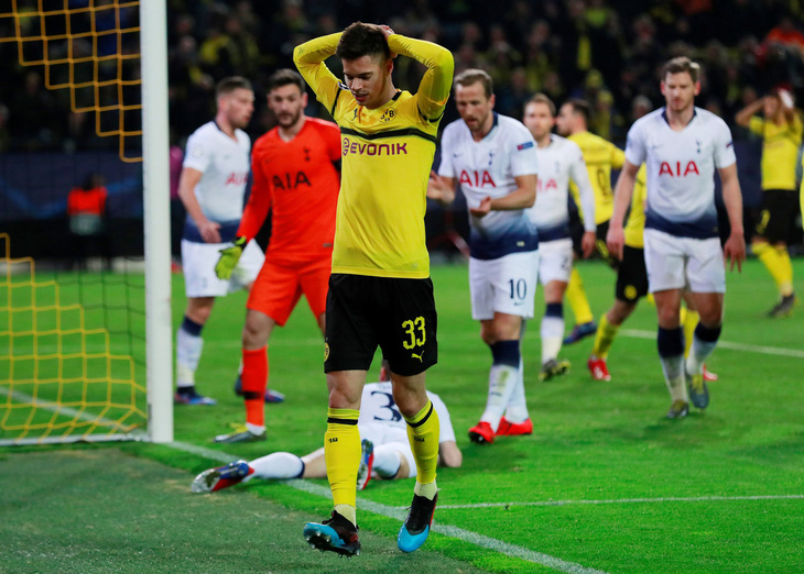 Bất lực trên sân nhà, Dortmund bị Tottenham loại khỏi Champions League - Ảnh 3.