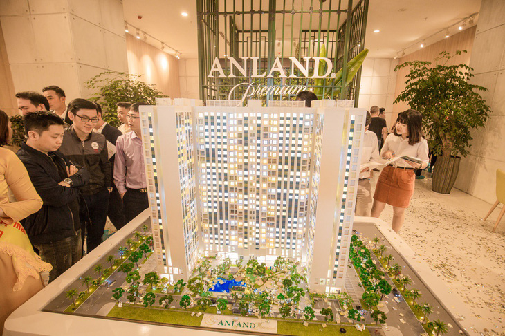Giao dịch sôi động trong lễ khai trương căn hộ mẫu Anland Premium - Ảnh 2.
