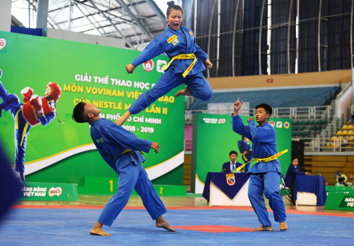 1.963 võ sinh tranh Giải vovinam học sinh TP.HCM 2019 - Ảnh 1.