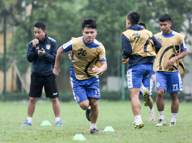 Quang Hải, Đình Trọng không thi đấu trận Hà Nội FC - Yangon United - Ảnh 1.